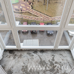 Панорамное остекление балкона от пола до потолка